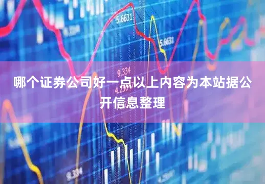 哪个证券公司好一点以上内容为本站据公开信息整理