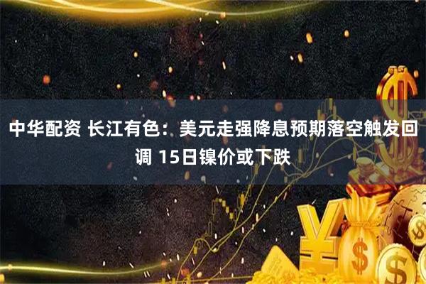 中华配资 长江有色：美元走强降息预期落空触发回调 15日镍价或下跌